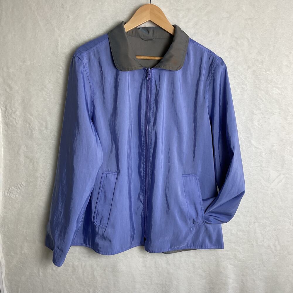 Mycra Pac Reversible Windbreaker Full Zip Jacket Wmns 2 M/L - Picture 2 of 12